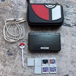 Nintendo 3ds Xl 64gb Used With Attachments