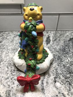 WINNIE THE POOH AND ROO STOCKING HOLDER