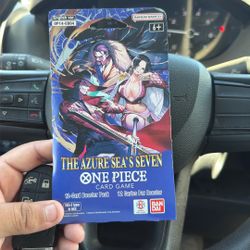 One piece op 14 azure sea’s seven sleeve booster packs