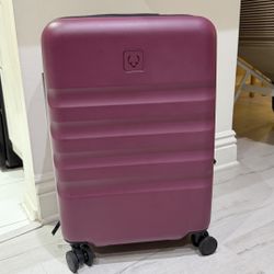 Antler Carry On luggage Tsa Approved Purple Burgundy