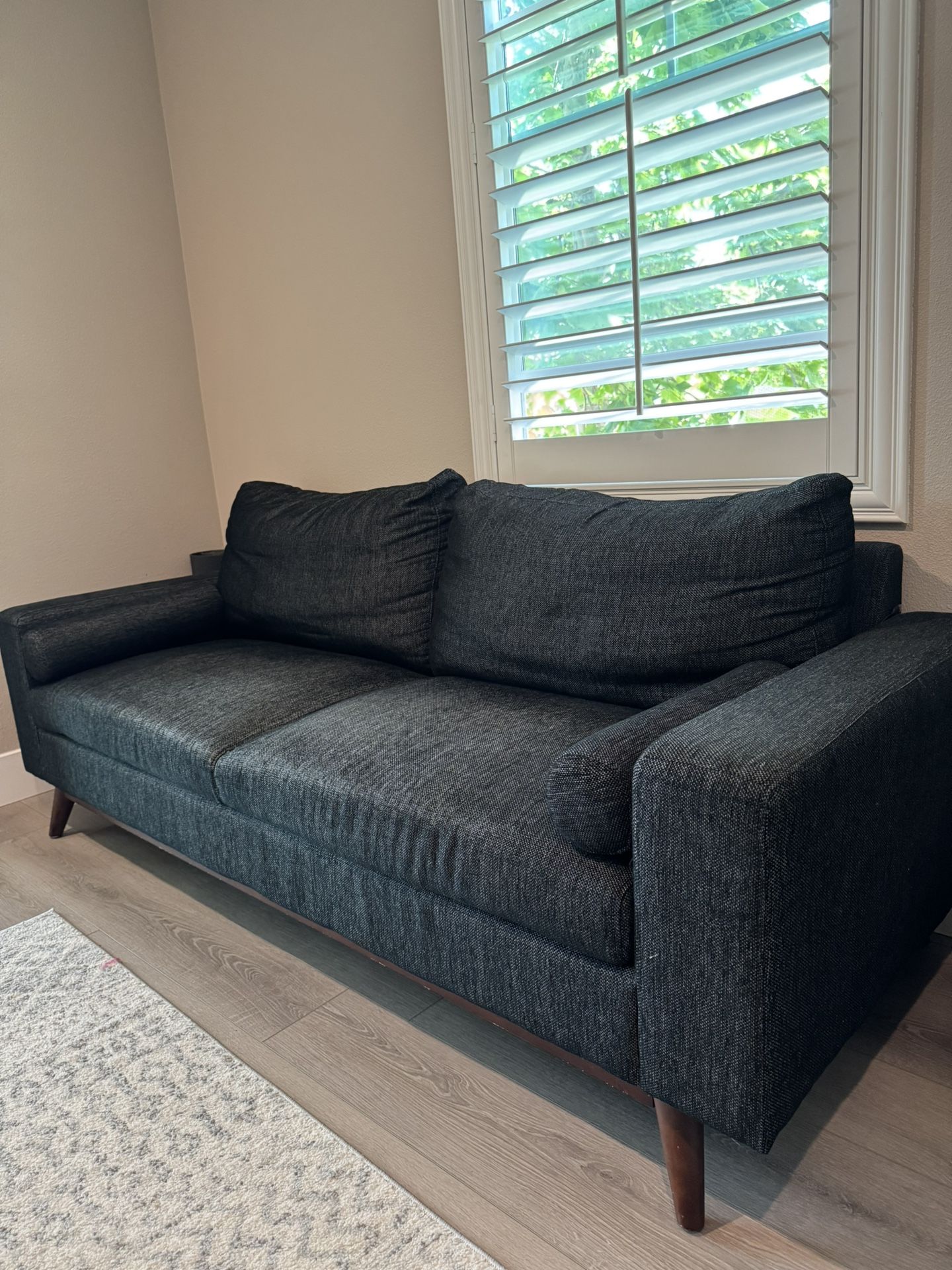 Black Sofa Couch From Jerome’s Furniture