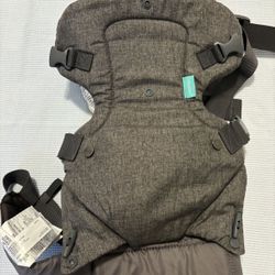Infantino Flip Advanced 4-in-1 Carrier - Ergonomic, convertible, face-in and face-out front and back carry for newborns and older babies 8-32 lbs