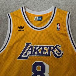 Adidas Kobe Bryant Lakers #8 Hardwood Classics Jersey