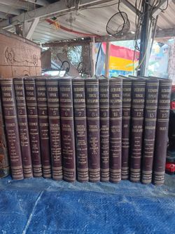 1940s Richards Topical Encyclopdias Volumes 1-15 (14)
