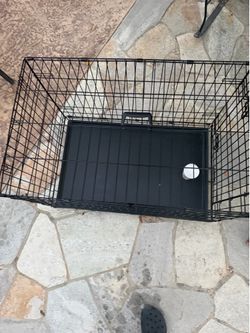 Foldable dog cage