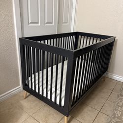 Delta Convertible Crib With Matress
