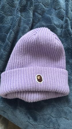 Purple Bape Beanie 