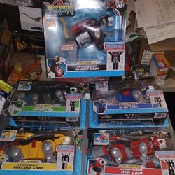 Voltron 40th Anniversary Full Set Very Rare 