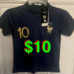 MBAPPE boys unisex-child Short Sleeve(Size: 20)