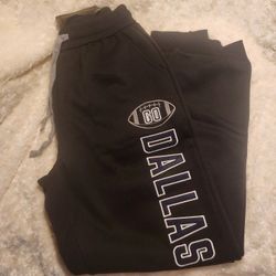 Youth LARGE Dri-fit Black Joggers  #DALLAS