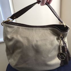 Michael Kors Gold Hobo Authentic $70.00