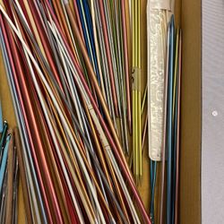 Crochet And Knitting Needles 