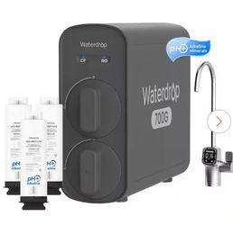 Waterdrop WD G5P700A Alkaline Mineral pH+ Reverse Osmosis System 700GPD