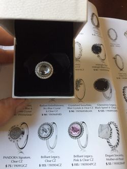 Pandora ring size 52