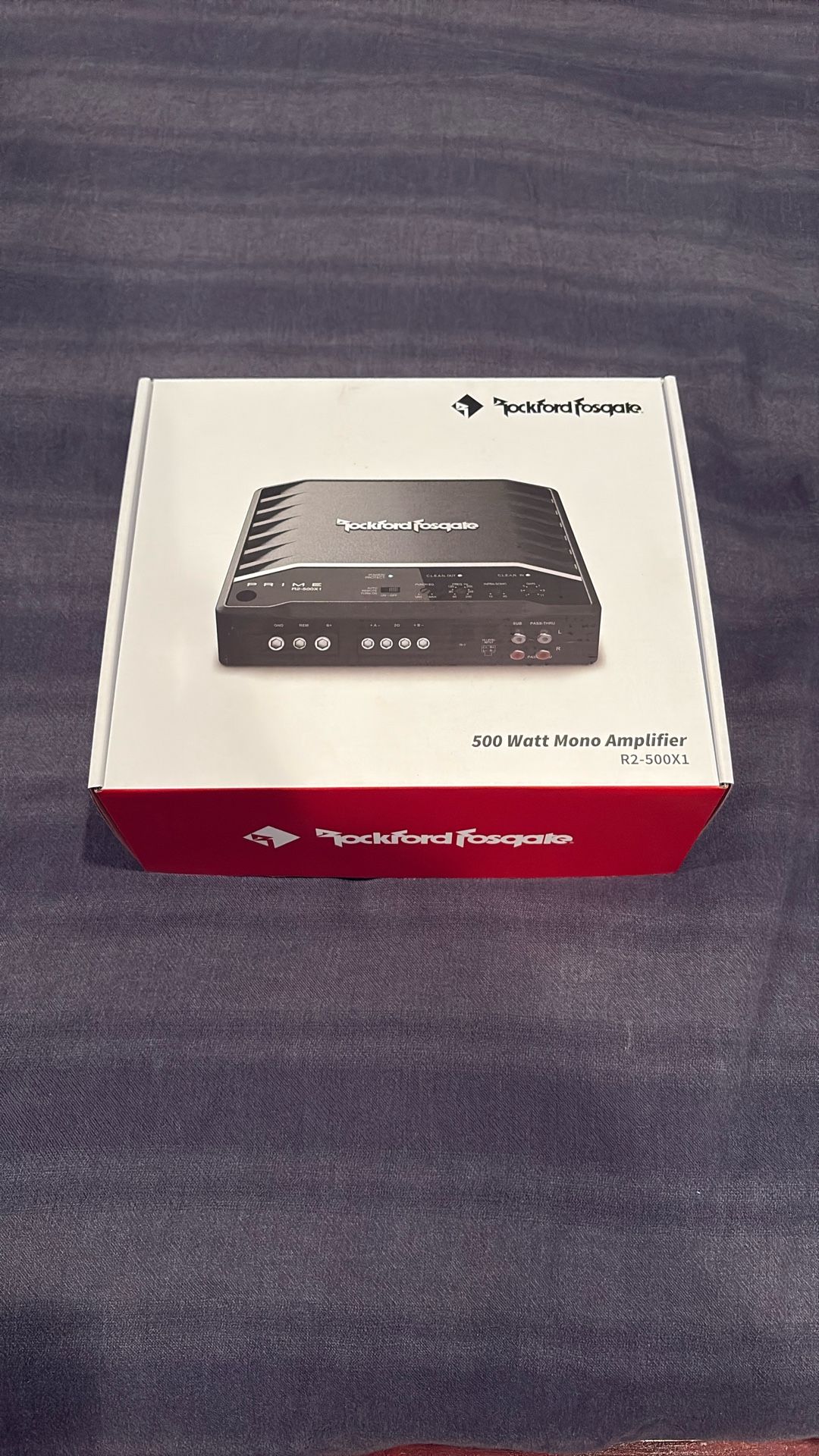 *Brand New* Rockford Fosgate 500 Watt Mono Amplifier