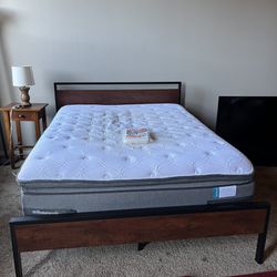 $150 Bed Frame (Mattress Available If Needed)