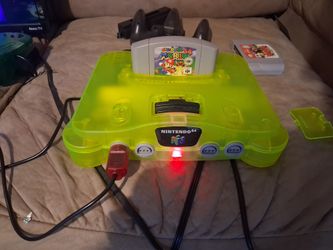Custom N64 mario 64 jumper pack 4 controllers