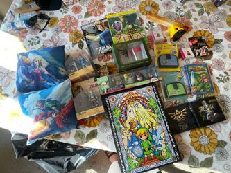 The legend of Zelda collectibles lots