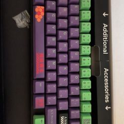 Glorious Gmmk 60 Keyboard And ROG Keris Evangelion Special Edition Mouse.