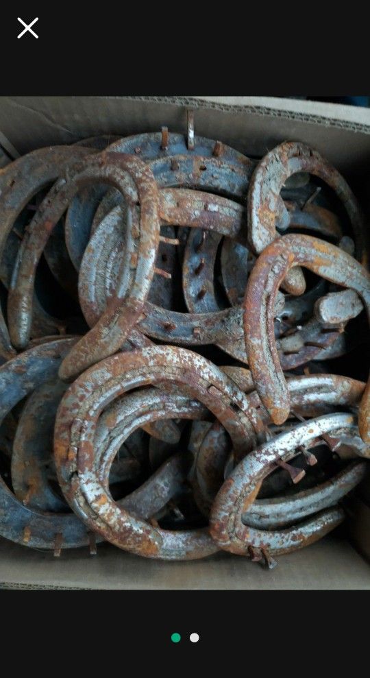 Used Horse Shoes. Great For Welding Projects.