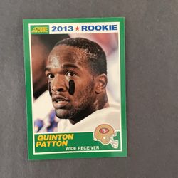 Quinton Patton Rookie 2013 Score #413
