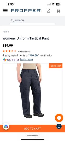 Women's Uniform Tactical Pant PROPPER