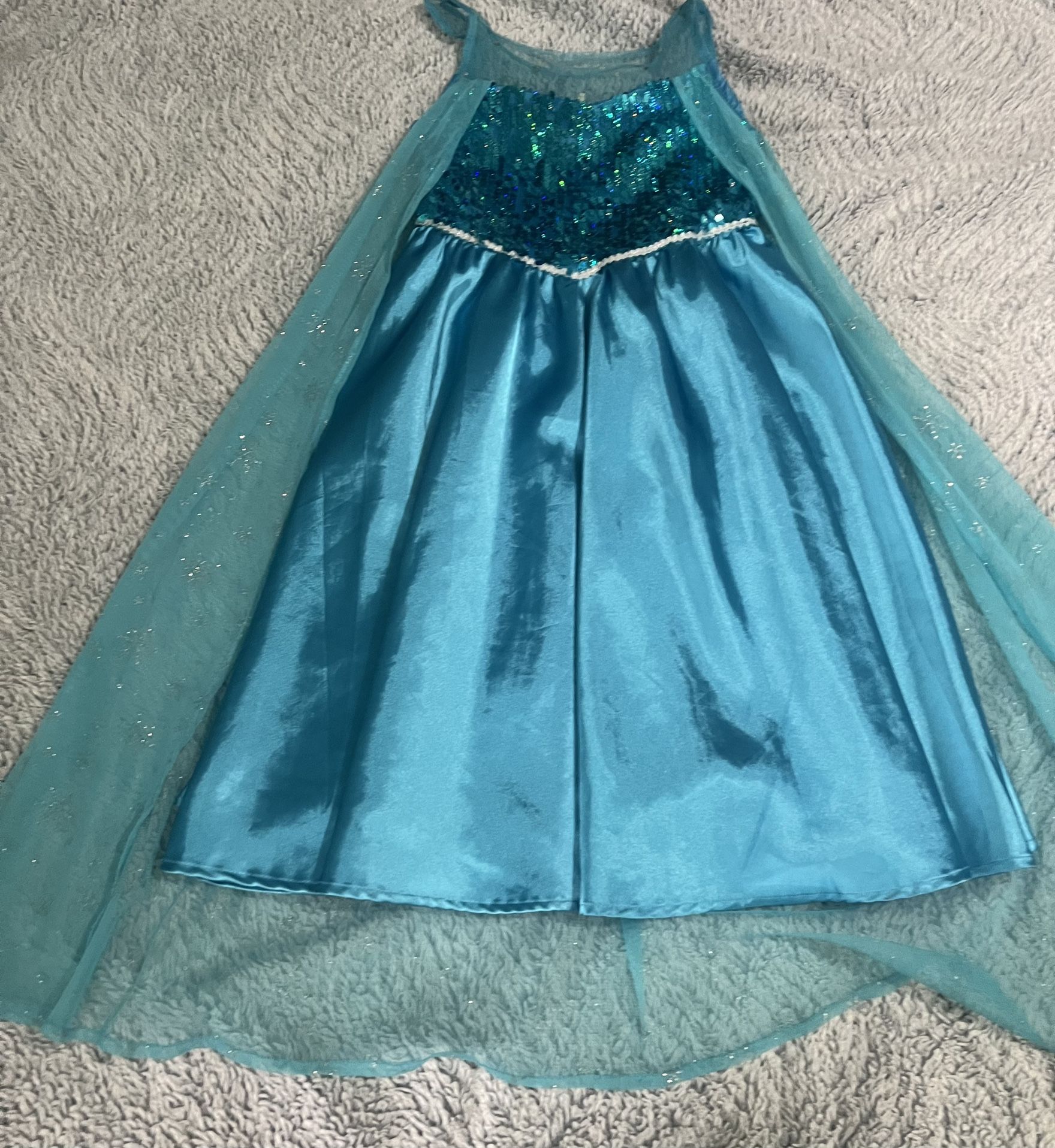 Elsa Dress Size 7-8