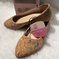 Girls Lily & Dan Size 12 Ballet Flats Shoes New 