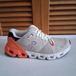 On Cloudflyer 4 Sand/ Flame Women's Running Shoe * Size: 7.5