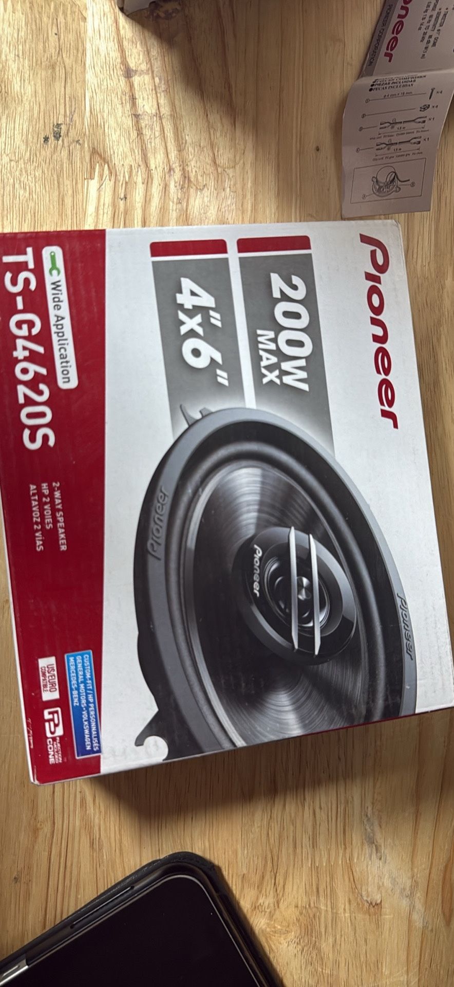 4x6 Pioneer Speaker