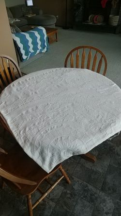 Beautiful vintage coverlet.