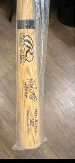 Ryne Sandberg Signed Adirondack Pro 302F Baseball Bat – HOF 05