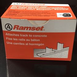 Ramset 3/4 Plated Pins Knurl 100pcs