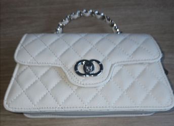 White purse