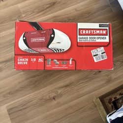 NEW Craftsman Garage Door Opener (1/2 HP Chain Drive)