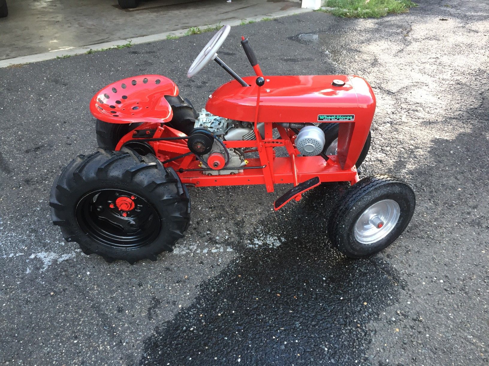 Pond wheel horse rj 35