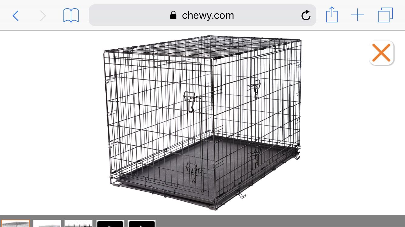 42 inch dog crate new in box.