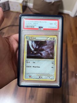 PSA 8 Scizor Holo 2010 Pokemon Undaunted #7