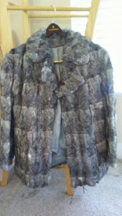 Authentic fur coat