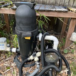 Pool Filter with Variable Speed Motor