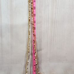 @CHV.    2 BEADS COLLARS NECKLACES  ELASTIC