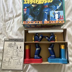 Vintage Tetsujin 28 “Excite Boxing” Robot Toy