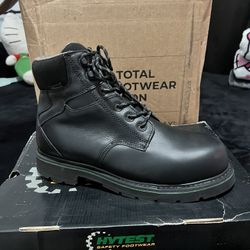 Hytest Steel Toe Boots (DS-Brand new )