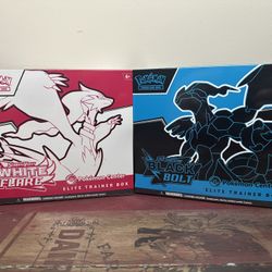 Pokémon Black Bolt And White Flare ETB