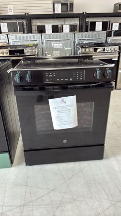 Salute to Savings 🫡💵 on Slide-In 30” Wide 5-Burner Electric Stove Range @$650 Off MSRP!🏷️