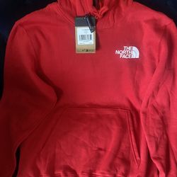 Brand New North Face Men’s Red Hoodie 