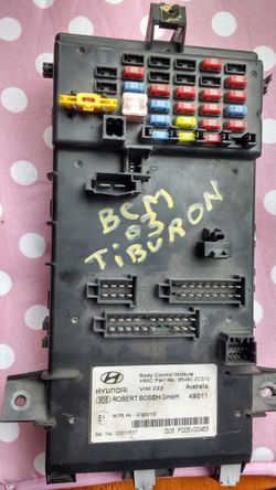 Bcm body control module alarm Hyundai Tiburon