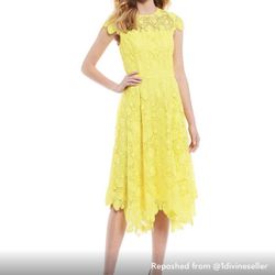 Antonio Melani- yellow Handkerchief Dress