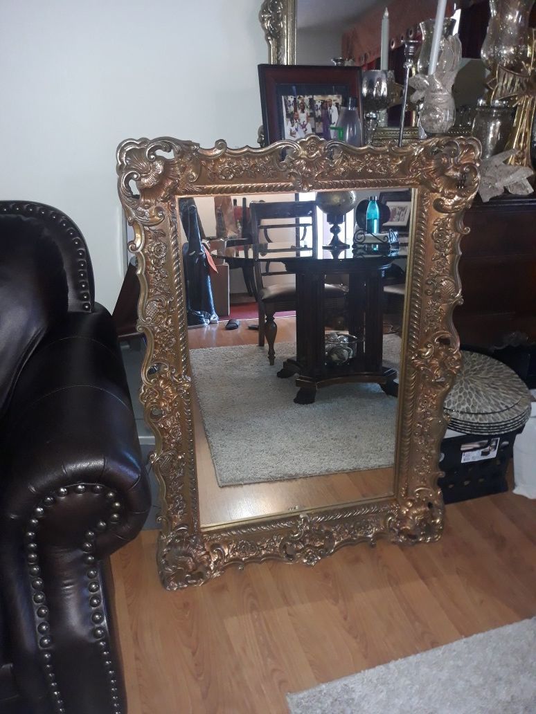 Antique mirrors ,antique table