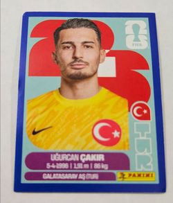 TUR 2 BLUE FIFA WORLD CUP 2026 STICKERS FIGURITAS BARAJITA